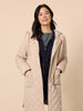 Rodeo Longline Quilted Jacket - Natural
