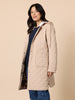Rodeo Longline Quilted Jacket - Natural