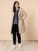 Rodeo Longline Quilted Jacket - Natural