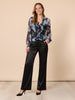 Tuxedo Flare Pant - Black