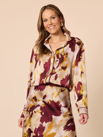 Verona Print Shirt - Shiraz Multi