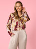 Verona Print Shirt - Shiraz Multi