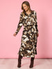 Venice Print Shirt - Espresso Multi