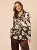Venice Print Shirt - Espresso Multi