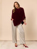 Opera Wide Leg Pant - Champagne