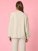 Juliet Floral Print Knit - Natural