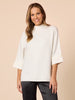 Luce Diamante Knit Jumper - Ivory hammock & vine
