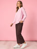 Camilla Rib Knit - Rose
