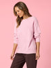 Camilla Rib Knit - Rose