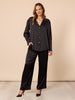 Opera Wide Leg Pant - Black