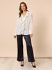 Tuxedo Flare Pant - Black hammock & vine