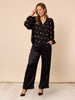 Opera Wide Leg Pant - Black gordon smith, hammock & vine