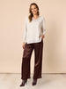 Opera Wide Leg Pant - Espresso