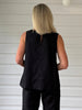 Tilly Linen Camisole - Black