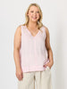 Tilly Linen Camisole - Pale Pink