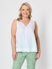 Tilly Linen Camisole - White