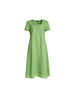 Le Marais Linen Midi Dress - Fern
