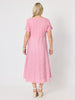 Le Marais Linen Midi Dress - Musk