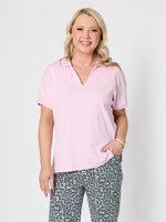Fairway Polo Top - Pink