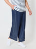 Monaco Wide Leg Denim Pant - Denim