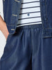 Monaco Wide Leg Denim Pant - Denim