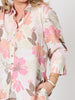Amalfi Floral Rose Print Dress - Pink/Multi