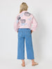 Hudson Wide Leg Crop Jean - Denim