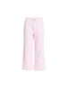 Hudson Wide Leg Crop Jean - Pale Pink