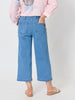Hudson Wide Leg Crop Jean - Denim