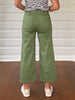 Hudson Wide Leg Crop Jean - Fern