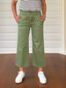 Hudson Wide Leg Crop Jean - Fern