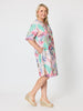Desert Rose Floral Print Dress - Pink/Multi