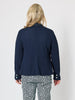 Riviera Linen Knit Blazer - Navy