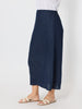 Amy Linen Maxi Skirt - Navy