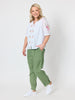 Desert Rose Embroidered Top - White