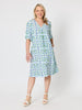 Palm Beach Print Dress - Fern Multi