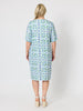 Palm Beach Print Dress - Fern Multi