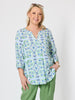 Palm Beach Print Top - Fern Multi
