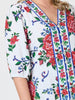 Fiesta Floral Print Dress - Rouge Multi