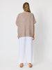 Haven Breeze Linen Top - Mocha