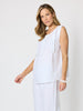 Haven Frill Cami - White