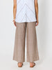 Haven Linen Wide Leg Pant - Mocha