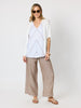 Haven Linen Wide Leg Pant - Mocha