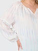 Sail Stripe Print Top - White Multi