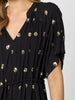 Moonlight Sequin Dress - Black/Gold