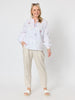 Tuscan Sky Cotton Top - White Multi