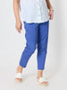 Shell Print Pant - Azure
