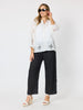 Carmen Embroidered Lace Top - White