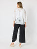 Carmen Embroidered Lace Top - White