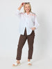 Oasis Cotton Embroidered Shirt - White